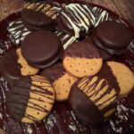μπισκότα με μερέντα και κουβερτούρα,σοκολατένια μπισκότα,Σοκολάτα