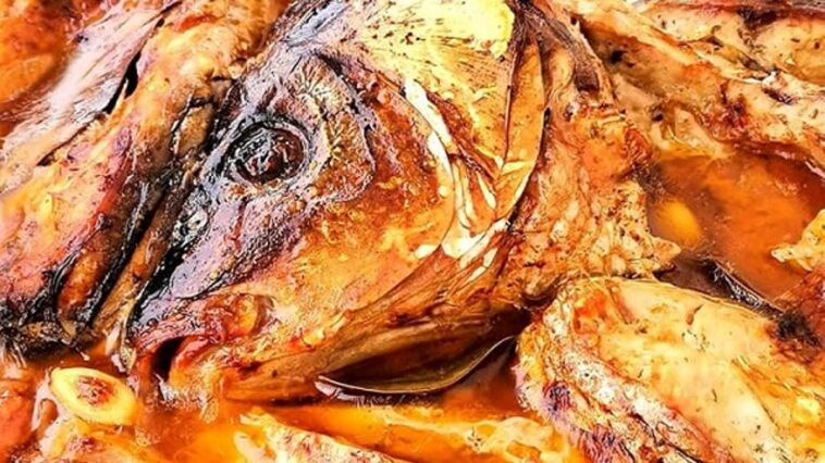 γριβάδι στο φουρνο, γριβαδι πλακι