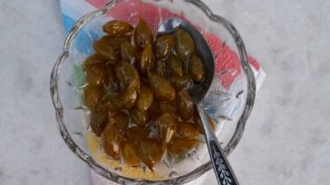 γλυκο του κουταλιου φυστικι, φυστικι αιγίνης